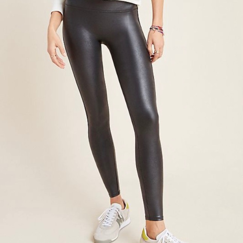 SPANX Faux Leather Leggings